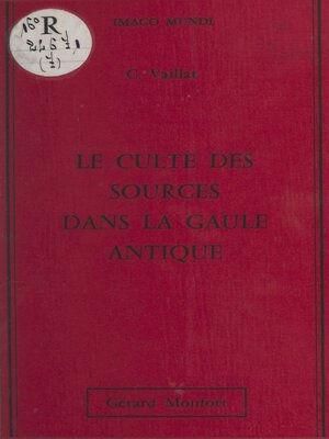 cover image of Le culte des sources dans la Gaule antique